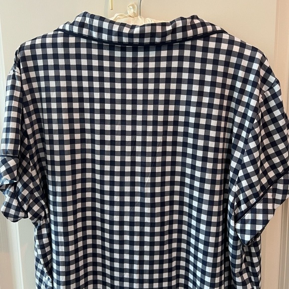 Draper James Pajama Top in Gingham - Picture 14 of 16
